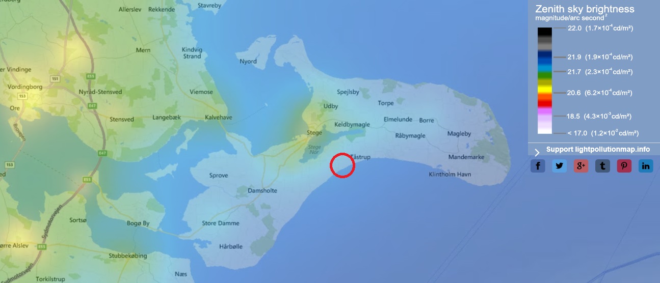 MoensKlintFerieparkpaaLFkort